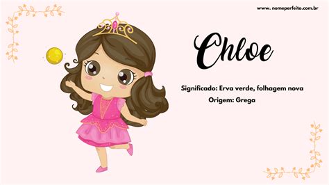 Significado do nome Chloé 